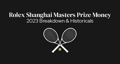 shanghai masters prize money